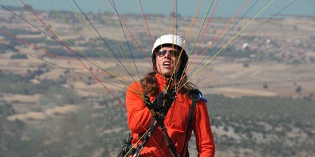 Paraglider Max Schüller