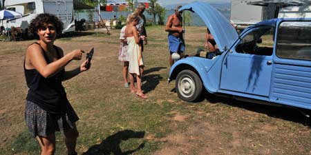 Citroen 2 CV fourgonette - Judith's motorhome impresses