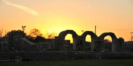 The Amphitheatre of Salona next to Split