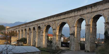 The Diocletian's Aqueduct in Split