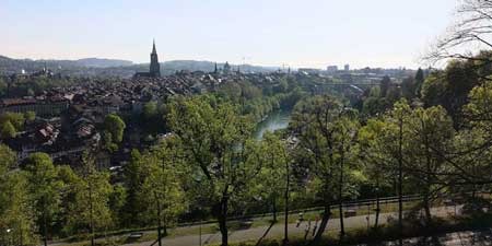Nach der BEA Bern – ein Spaziergang zum Rosengarten