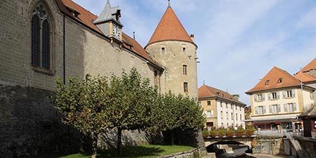 Yverdon-les-Bains – holiday region on Lake Neuchâtel