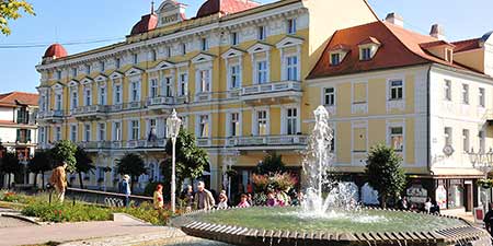 Our stay in Františkovy Lázně – competition with Karlovy Vary