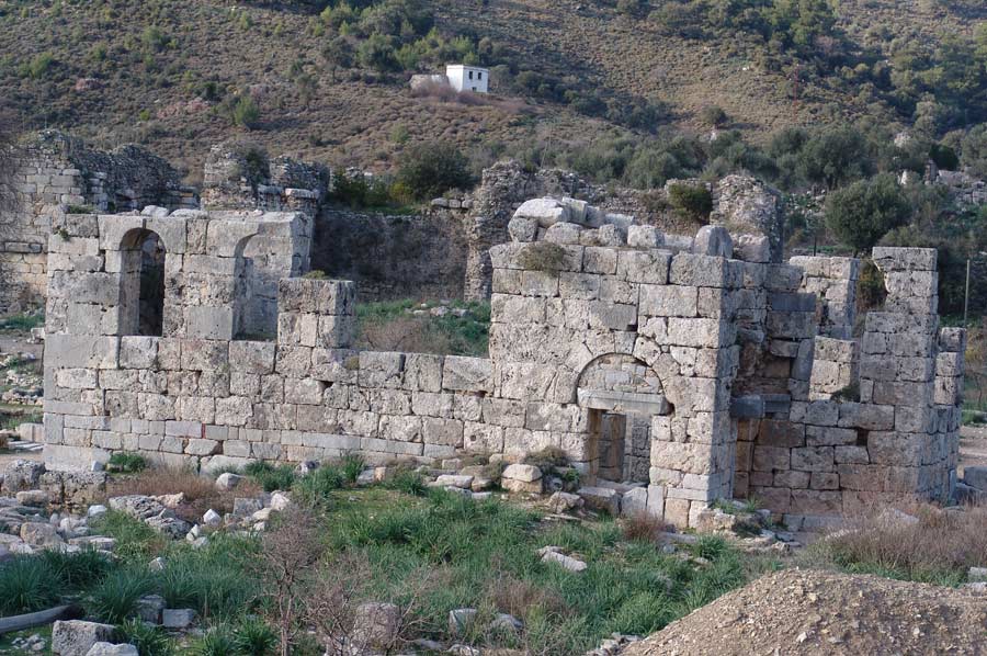 Die antike Stadt von Kaunos