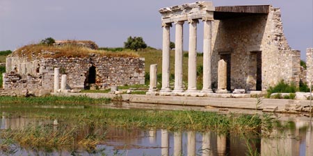 Milet - nahe des Mäander Flusses im antiken Karien