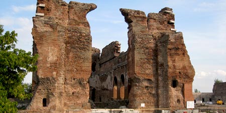 Die Rote Basilika von Pergamon