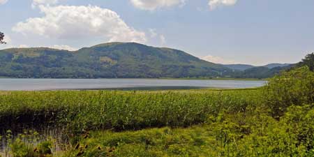 Abant Lake (Gölü) in the nature park next to Bolu