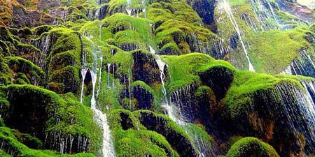 Güney waterfall, almost unknown natural wonder near Aydin