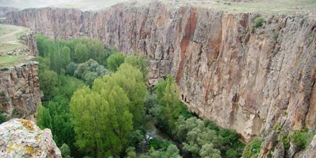 Ihlara valley and its Byzantine cave churches