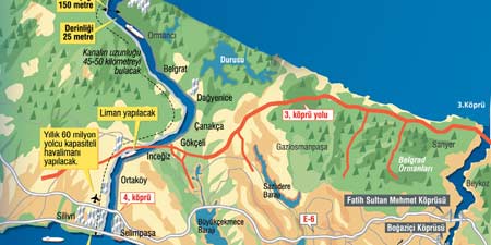 Istanbul: Wird die Idee des Plinius-Kanals nun doch Realität?