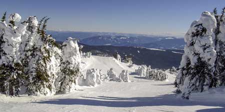 Saklıkent ski area - Antalya´ recreational area in winter