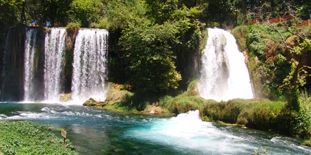 Düden Waterfall in Antalya