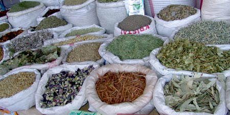 Street markets in Antalya