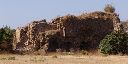 The antique town of Selinus in Gazipasa