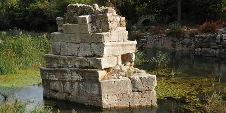 Ancient town of Olympos