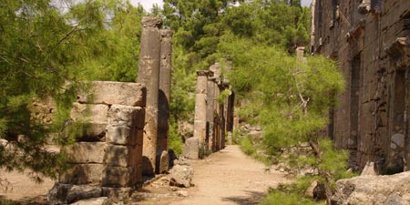 Seleukeia - antike Stadt Lybre