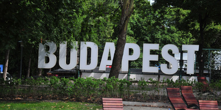 Walk across the Margareten Island of Budapest