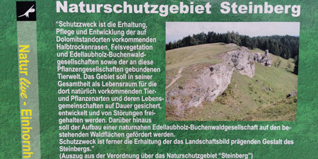 Hike to the cave church in the Dolomite rocks near Scharzfeld