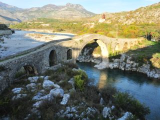 Ottoman Bridge next to Shkodra - Albania