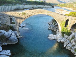 Ottoman Bridge next to Shkodra - Albania