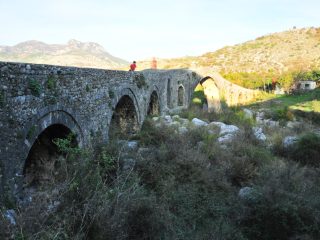 Ottoman Bridge next to Shkodra - Albania