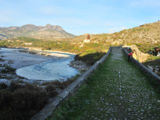Ottoman Bridge next to Shkodra - Albania