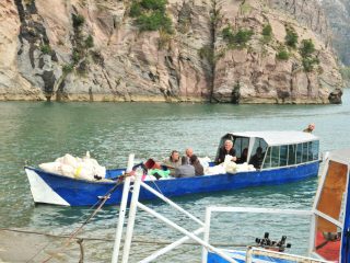Our Trip to the Ferry at Koman Dam