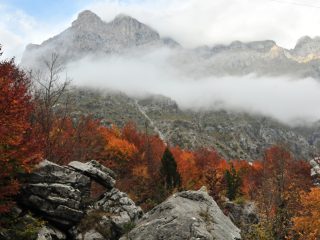Valbona Valley in its autumn colours