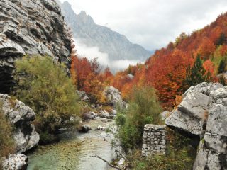 Valbona Valley in its autumn colours