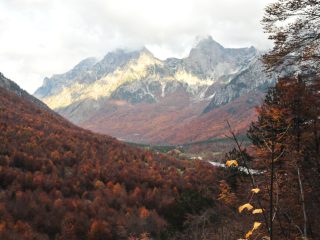 Valbona Valley in its autumn colours