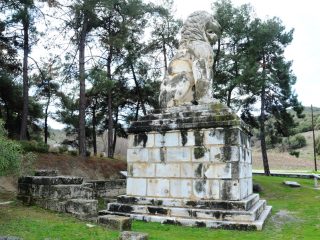 The Lion Monument at Amphipolis