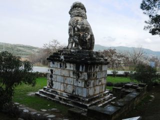 The Lion Monument at Amphipolis