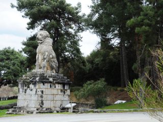 The Lion Monument at Amphipolis