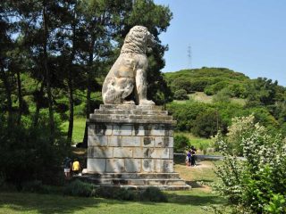 The Lion Monument at Amphipolis
