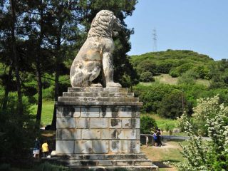 The Lion Monument at Amphipolis
