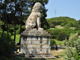 The Lion Monument at Amphipolis