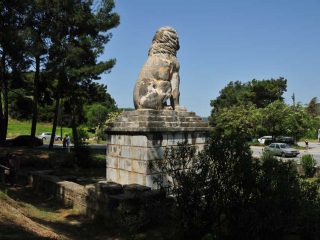 The Lion Monument at Amphipolis