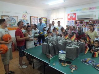 FC Adler Antalya übergibt Spende an Beldebi