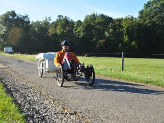 Experience of using AZUB trike in Lednice