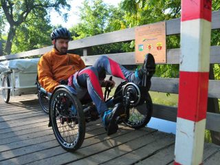 Experience of using AZUB trike in Lednice