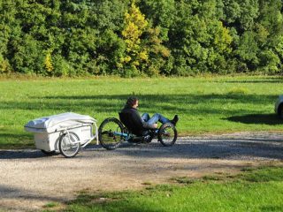 Experience of using AZUB trike in Lednice