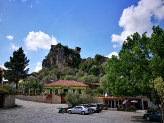 Castle of Petrela next to Tirana