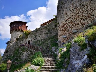 Castle of Petrela next to Tirana