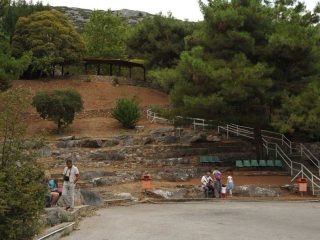 Cave of Petralona on bike