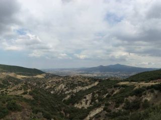 Cave of Petralona on bike