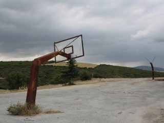 Cave of Petralona on bike