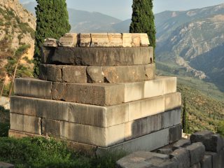 Delphi - Theater and Apollon Tempel