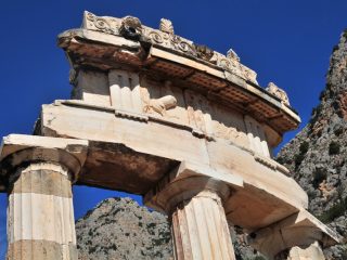 Delphi - die Terassenanlage des Orakels
