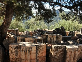 Delphi - die Terassenanlage des Orakels