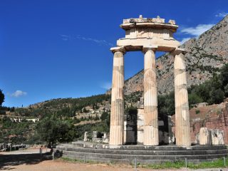 Delphi - die Terassenanlage des Orakels